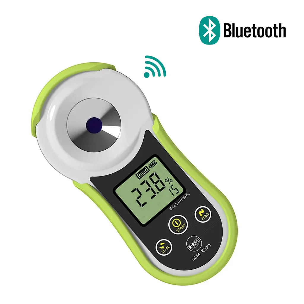 Refractómetro Digital Bluetooth 0~55%